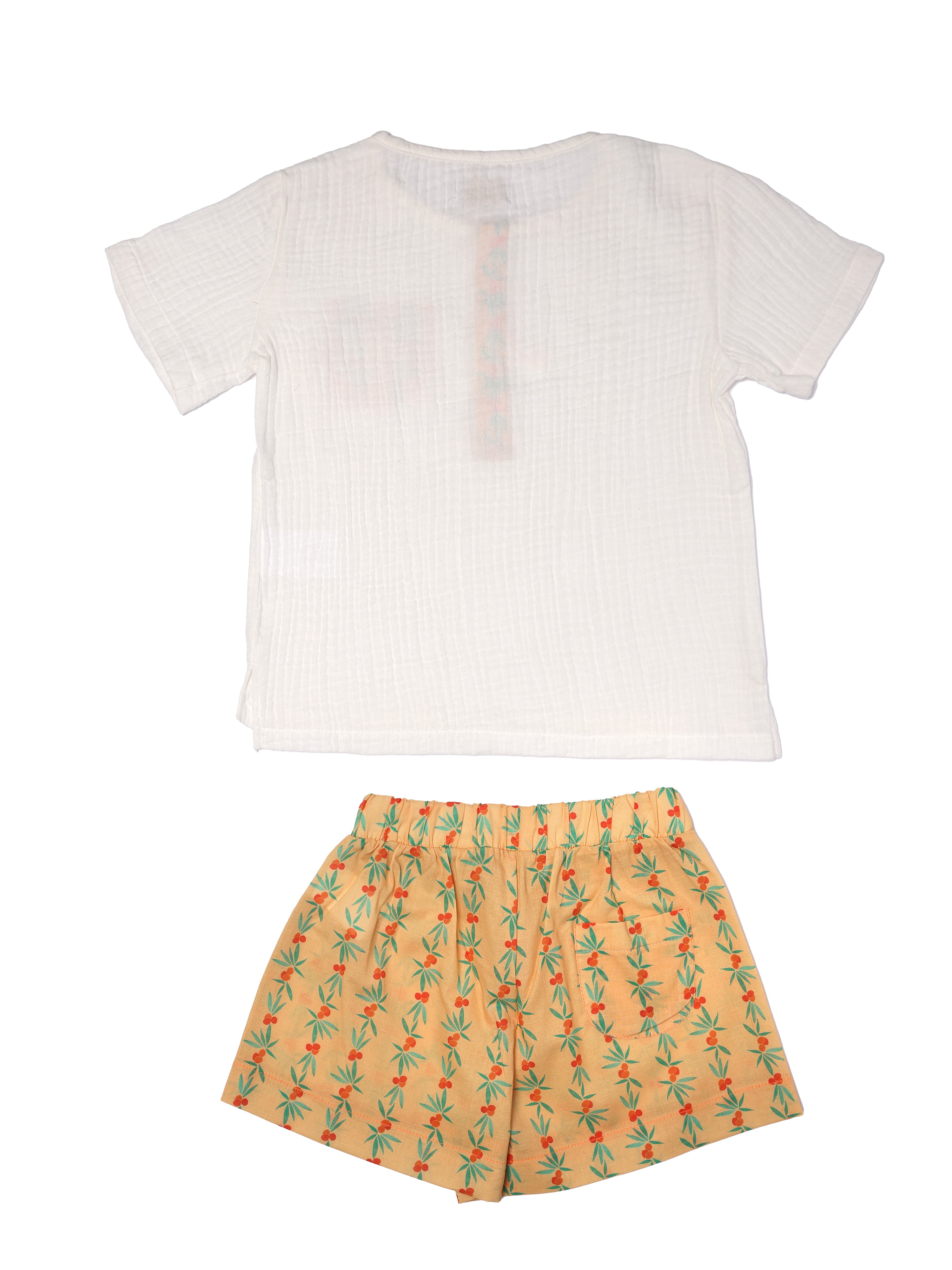 Unisex Clementine Two-Piece Muslin Set