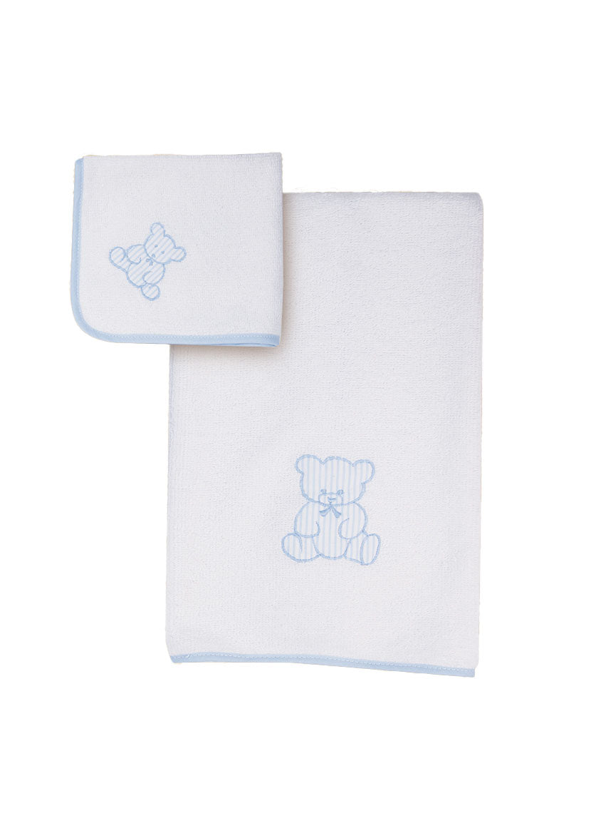 TEDDY BEAR MINI TOWEL SET