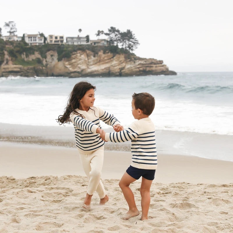 Breton Stripe Knit Sweater