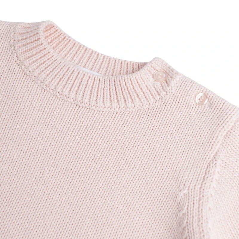Soft Pink Knit Sweater