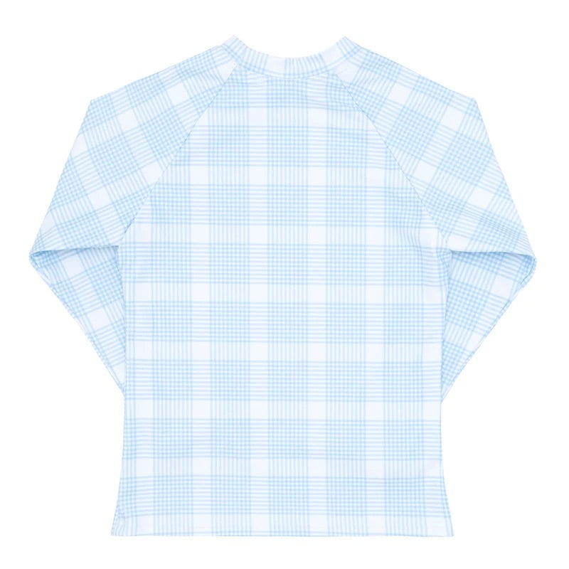 Unisex Sunwashed Plaid Rashguard