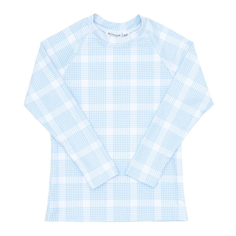 Unisex Sunwashed Plaid Rashguard