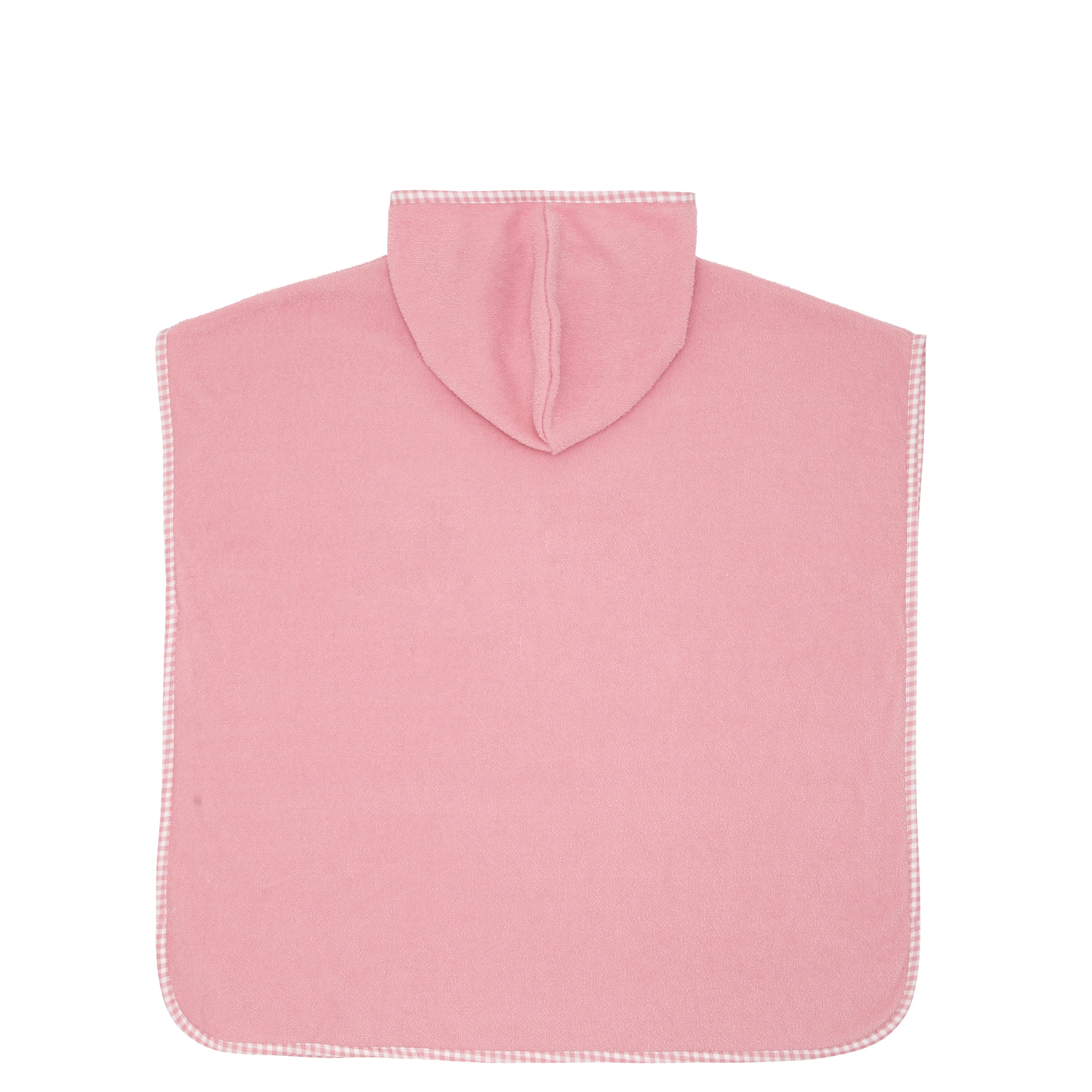 Unisex Pink French Terry Hooded Coverup