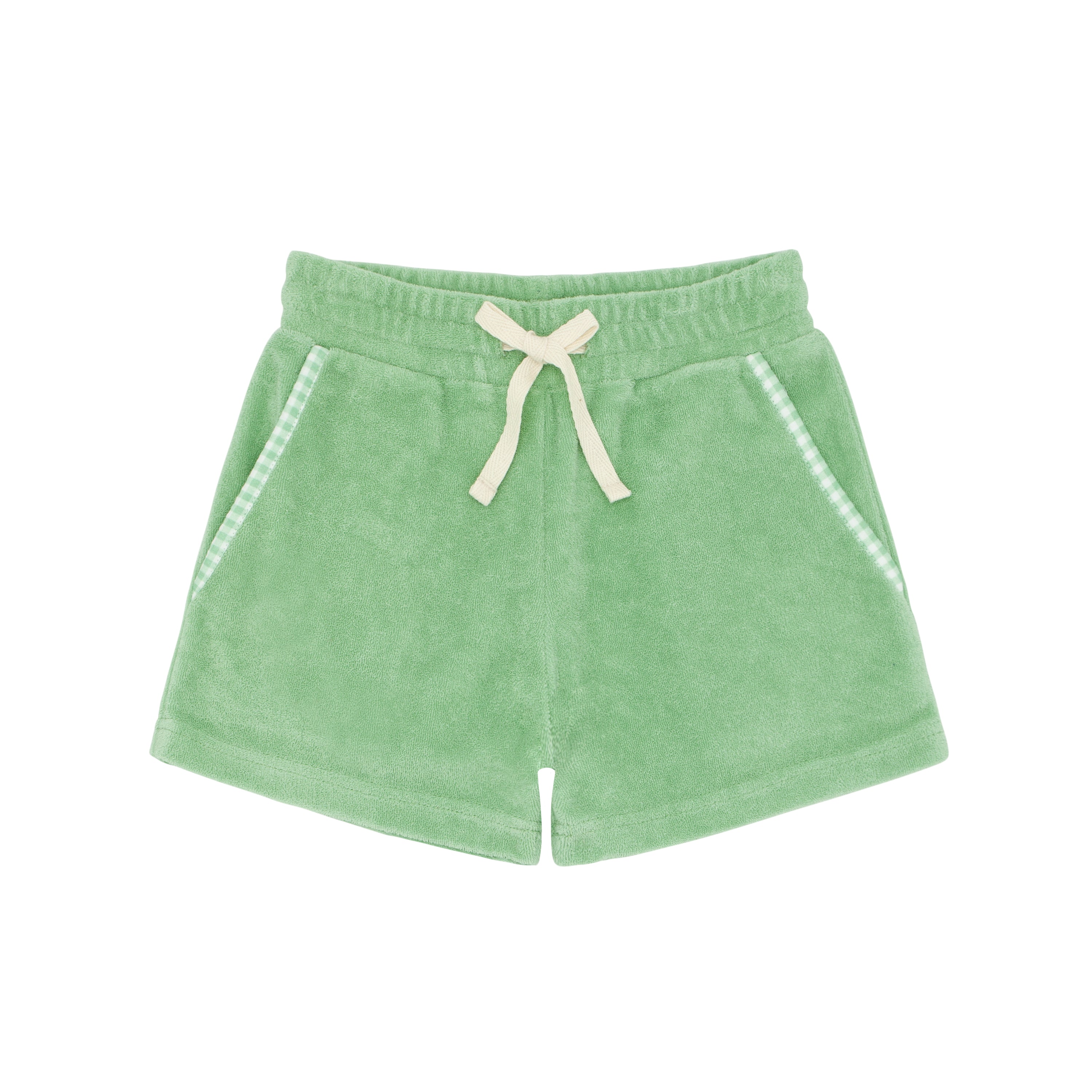 Boys Palm Green French Terry Short