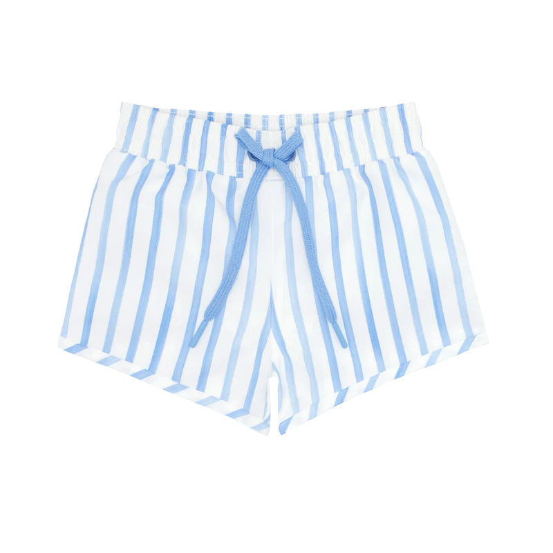 Boys Bahamian Blue Stripe Boardie