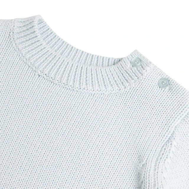 Light Blue Knit Sweater