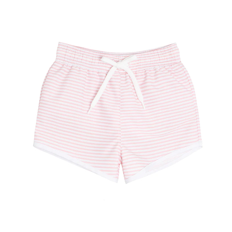 Boys Pink Stripe Boardie